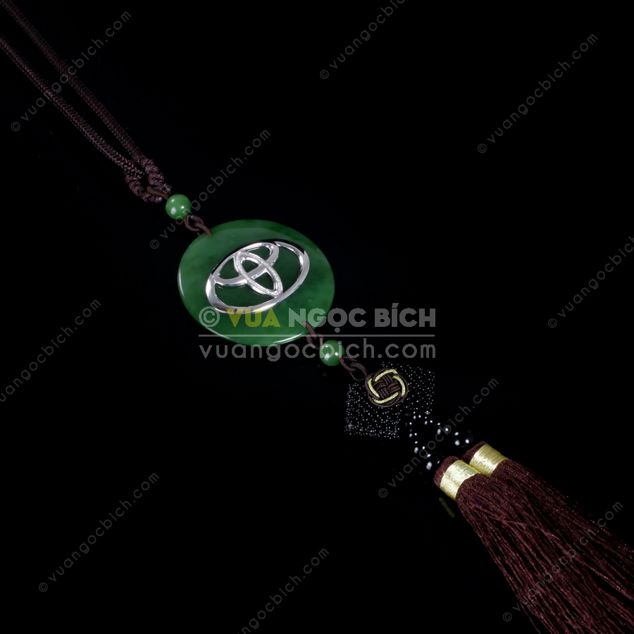 Treo xe ô tô Ngọc Bích Nephrite Jade (VNB-VPPT018) 3 Treo xe ô tô Ngọc Bích Nephrite Jade (VNB-VPPT018)